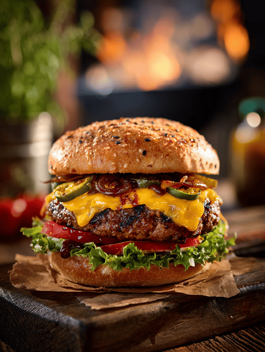 Bobby Flay’s Burger Recipe with a Secret Spice Twist